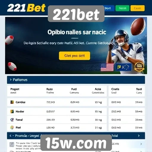 Comparativo de bônus e promoções do 221bet